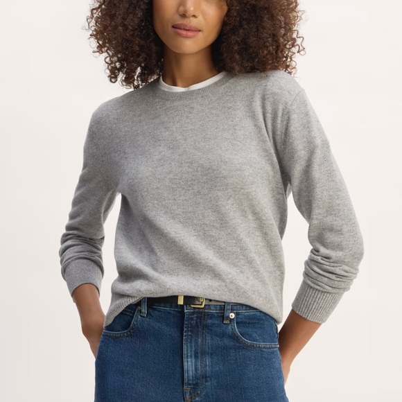 Everlane The Classic Crew in Cashmere - Picture 1 of 6